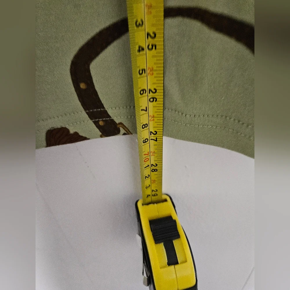 NWT Lauren Ralph Lauren Belting-Print Cotton Boatneck Tee / Size 1X - Picture 6 of 7